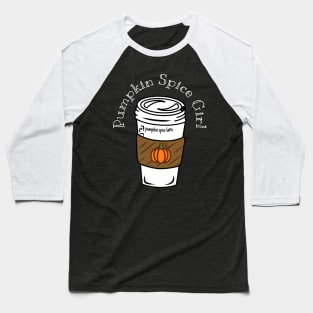 Green Pumpkin Spice Latte Baseball T-Shirt